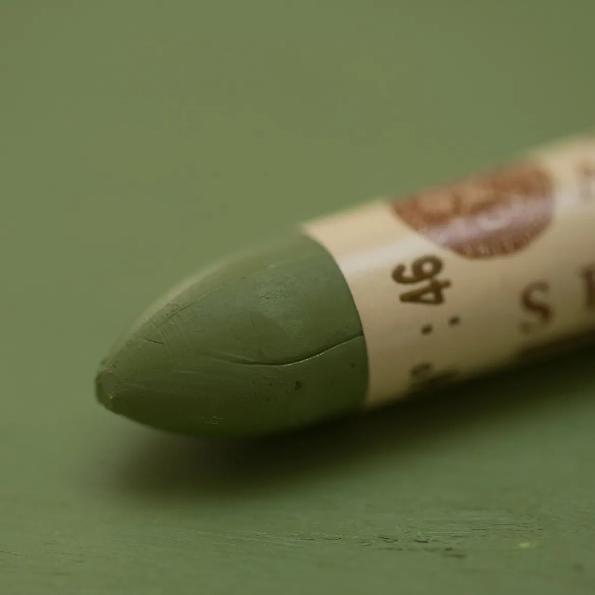 Sennelier Artist Oil Pastel oljepastellkrita Olive green 046