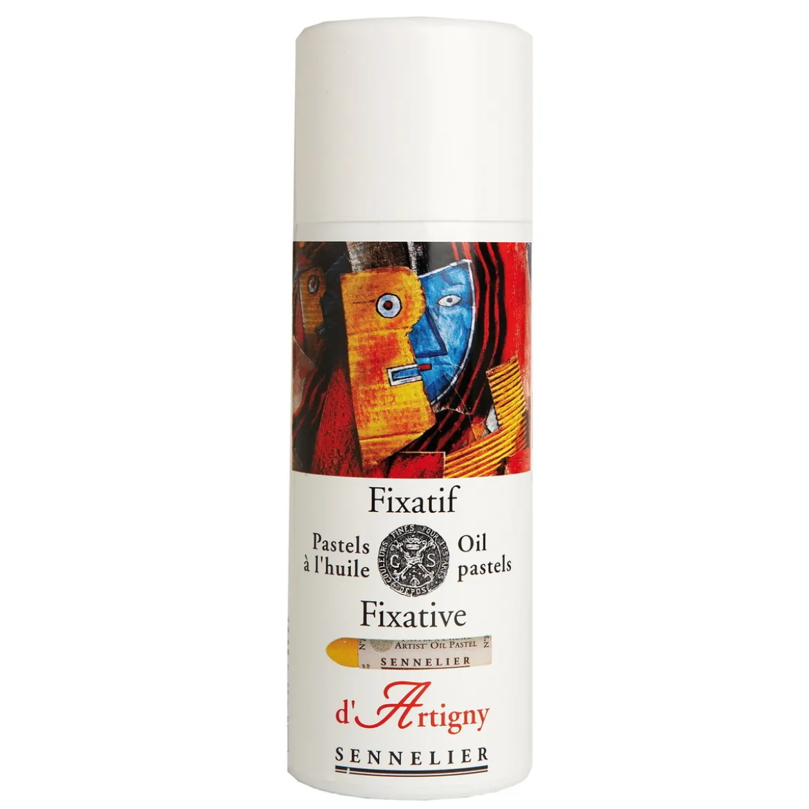 Sennelier Oil Pastels Fixative 400 ml, skyddande fixativ för oljepasteller