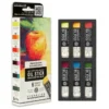 Sennelier Oil Stick Mini Bicoloured Apple, 6-pack oljefärgskritor à 12 ml
