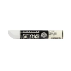 Sennelier Oil Stick 38 ml, oljefärgskrita Titanium White 116