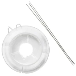 Set med 10 m elastisk smyckestråd & 3 pärlnålar för smyckestillverkning