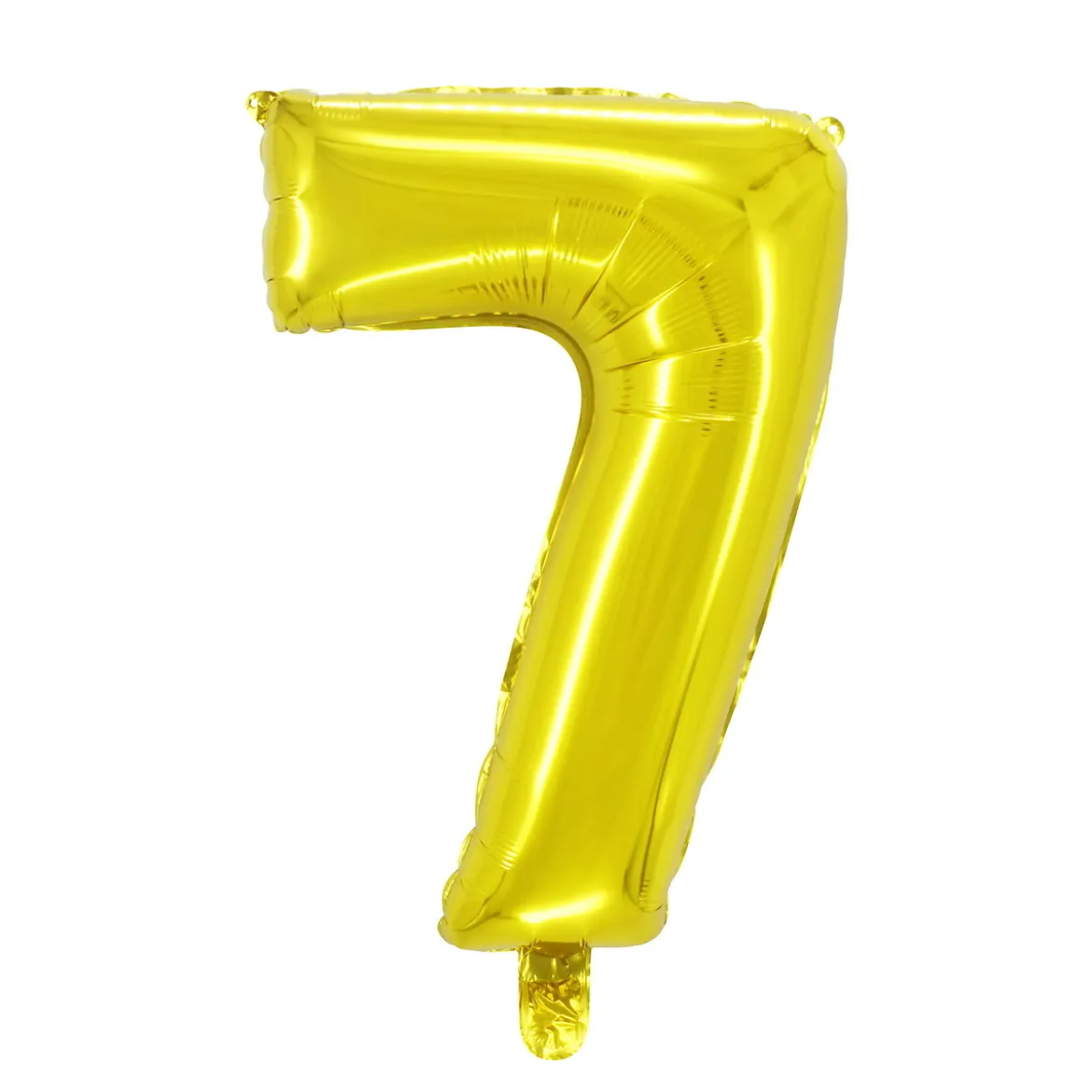 Sifferballong 7 guld 32 cm