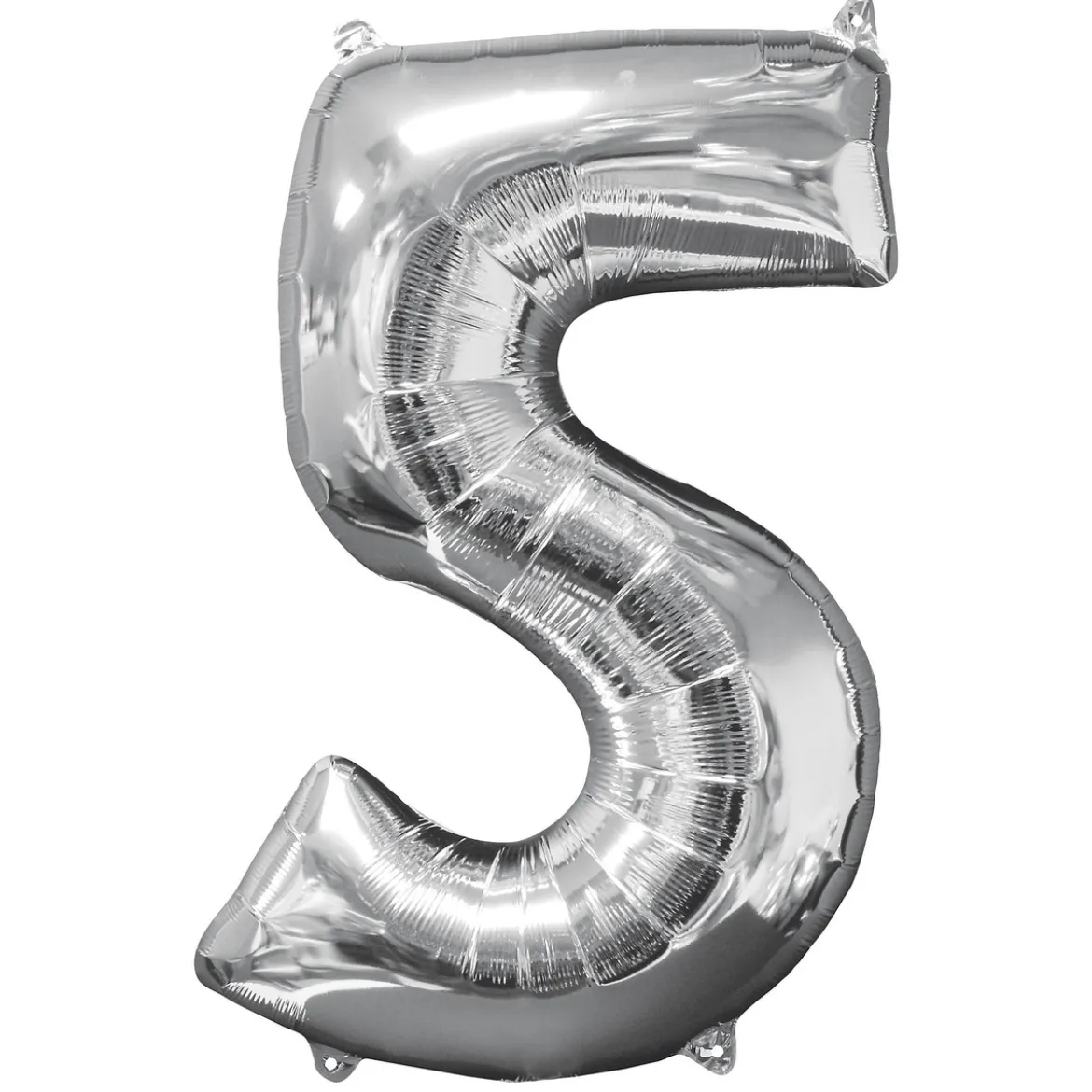Sifferballong 5 Silver 66 cm