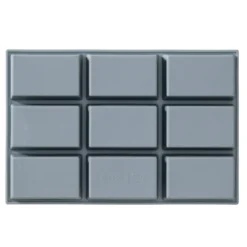 Silikonform för livsmedel 9 rektangulära fördjupningar, 30×20×3 cm
