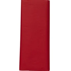 Silkespapper 25 ark à 70×50 cm, röda ark. 14 g/m²