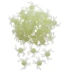 50 självlysande / glow in the dark spindlar – spring för livet!