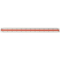 Skalstock 30 cm – 1:100, 1:200, 1:300, 1:400, 1:500