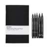 Skiss-set med allt för att skissa med tusch – 5 tuschpennor & 13×21 cm skissbok, 20 ark