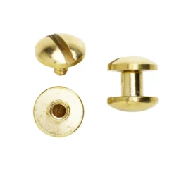 Skruvnitar 10x5 mm mässing 5p