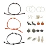 Smyckekit till spooky halloween! – 3 par örhängen, 3 armband & 12 riktigt hemska charms