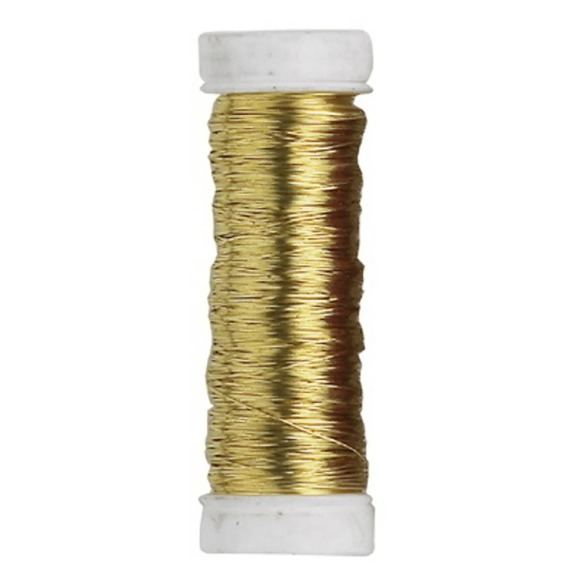 Smycketråd av koppar 0,5 mm / 20 m guld