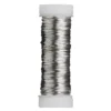 Smycketråd av koppar 0,5 mm / 20 m silver