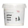 Snöpulver med glitter, få julpyntet att snöigt och glittrande. 40 gram