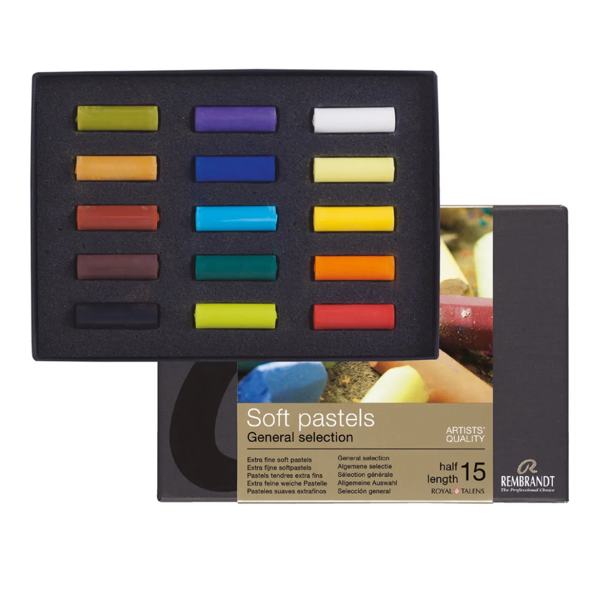 Soft Pastel 15st Halvkritor