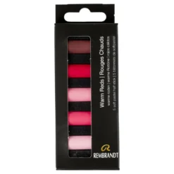 Soft Pastel Warm reds 5st