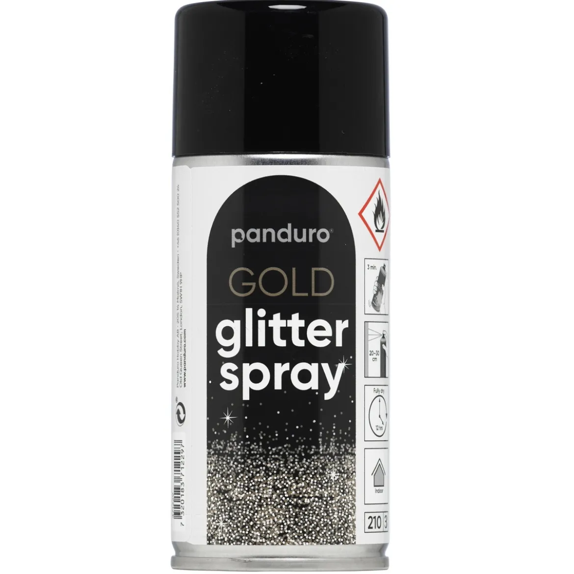 Spray glitter-guld 150 ml