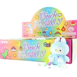 Squeezy Monster, H. 9 cm – klämvänligt monster, pris per styck, säljs assorterat online