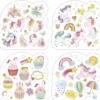 Stickers-häfte enhörningar