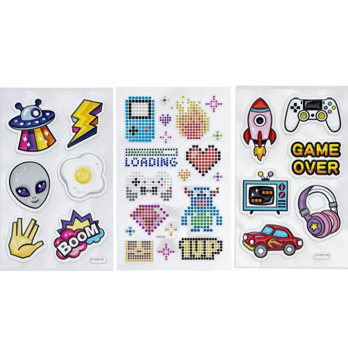 Stickers 3p gaming & spel