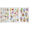 Stickers 3p gott med glass!
