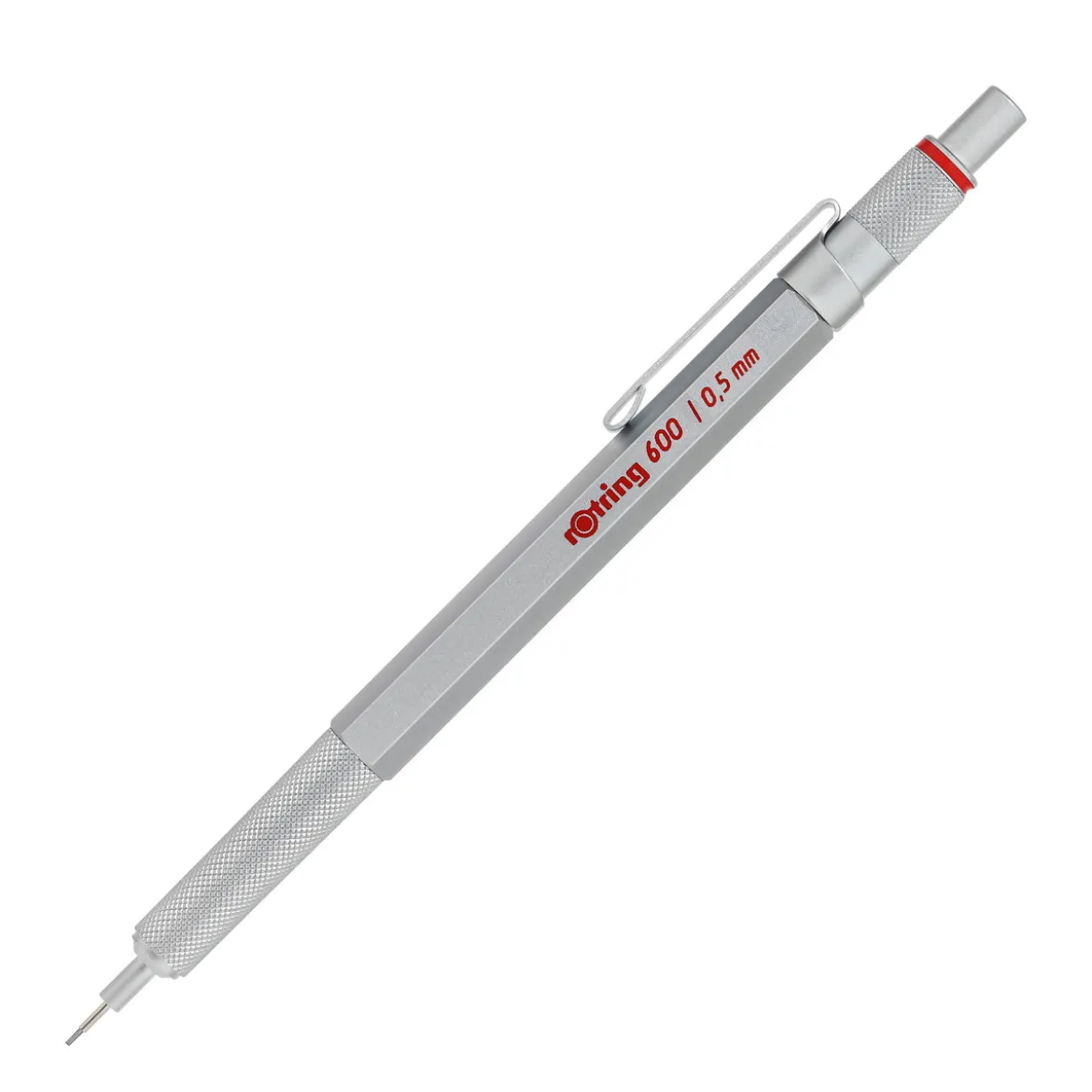 Stiftpenna Rotring 600 Silver 0,5 mm
