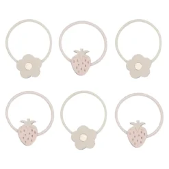 Strawberry tulip hårsnoddar 6-pack
