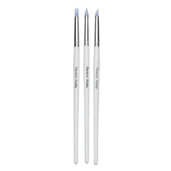 Strukturpenslar silikonpenslar med silikonspets, 0,5-4 mm 3 st
