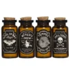 4 st. små korkförsedda glasflaskor / vialer – 40 ml