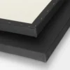 Svart djup canvas / målarduk med 3,7 cm djup – 40×40 cm
