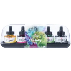 Talens Ecoline flytande vattenfärg - Primary 5 x 30 ml