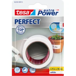 Tesa Extra Vävtejp 38mm Vit