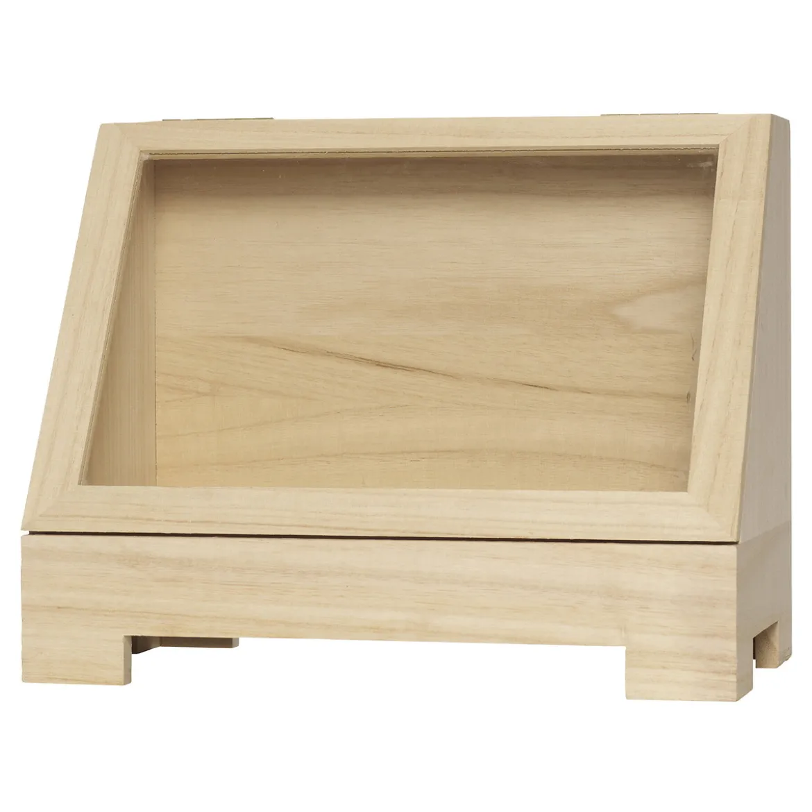 Tittskåp av trä trä 34x19x7 cm