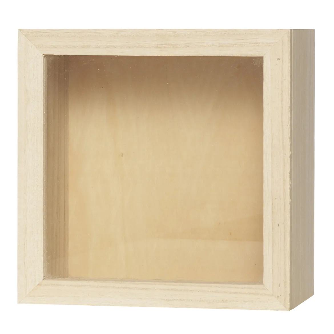 Tittskåp av trä 20x20x11 cm