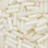TOHO-pärlor bugle, avlånga glaspärlor 6 mm creme