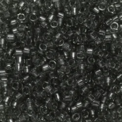 TOHO-pärlor 11/0 – grå transparent, 9B Transparent gray