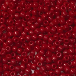 TOHO-pärlor runda 11/0 – röd, 45 Opaque pepper red