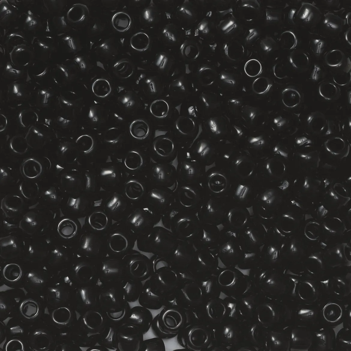 TOHO-pärlor runda 11/0 – svart, 49 Opaque jet black
