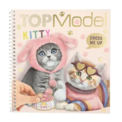 TOPModel Dress Me Up Kitty – pysselbok med söta katter! 24 sidor