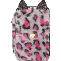 TOPModel trippelpennfodral Rebel Kitty – Fluffigt & toksött! 13×20×7,5 cm