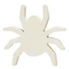 Träfigur halloween spindel – höjd 15 cm, bredd 14,5 cm, tjocklek 1,7 cm