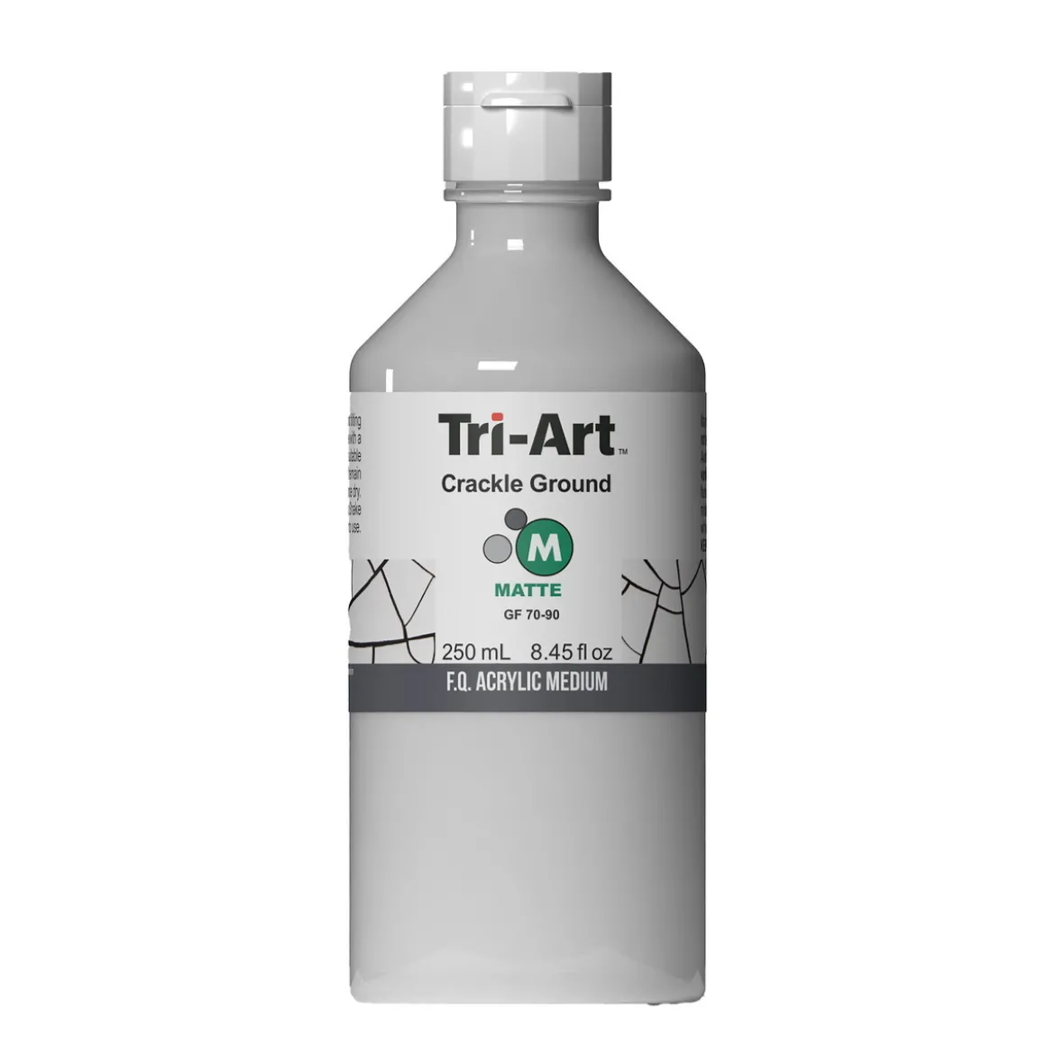 Tri-Art Crackle Ground 250 ml, krackeleringsmedium för akrylfärg