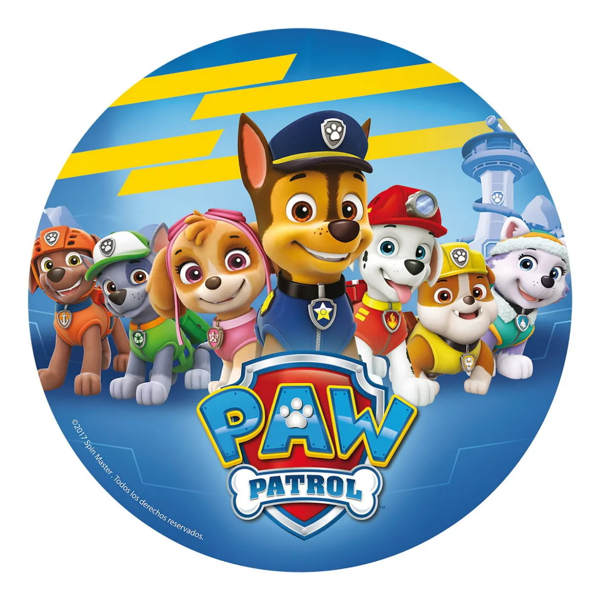 Tårtbild 20 cm Paw Patrol