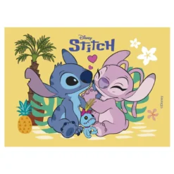 Tårtbild Stitch 21×14,8 cm – alla gillar Lilo & Stitch!