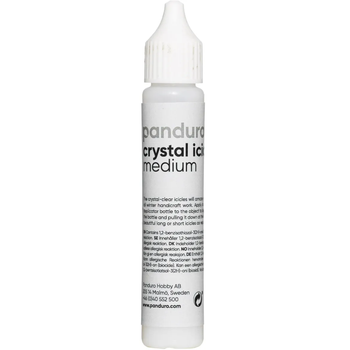 Tub med transparent medium för att skapa istappar, 30 ml