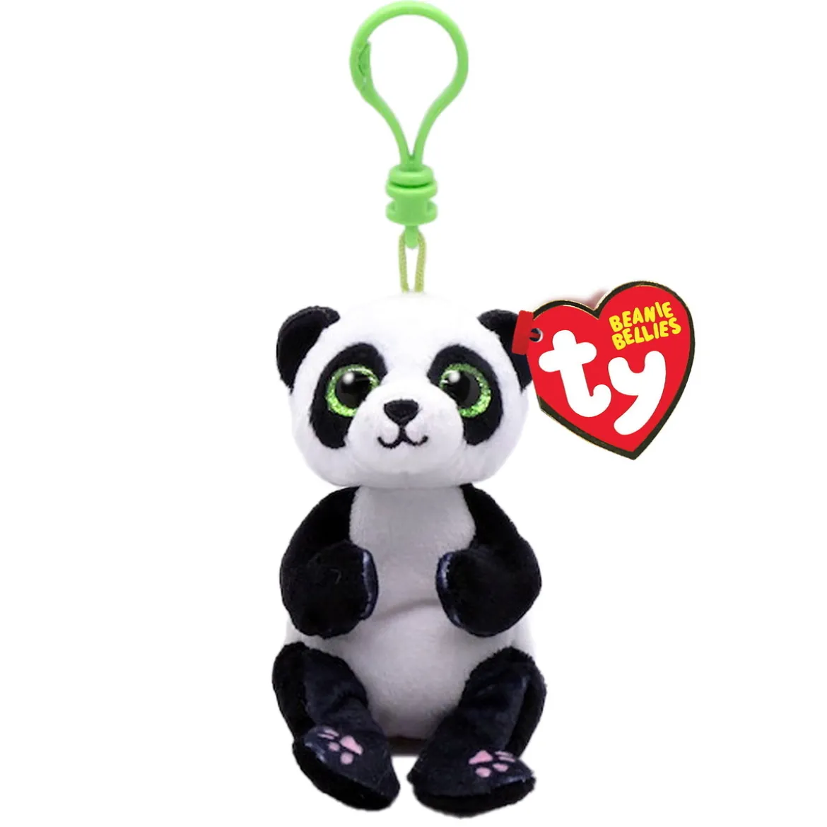 Ty Beanie Bellies Clip Ying – en gosig och glad panda! L. 9,5 cm