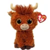 TY Beanie Boo Alfie – den lurviga och söta höglandstjuren! H. 15,5 cm
