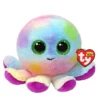 TY Beanie Boo Bubbles – den färgglada och kramiga bläckfisken! H. 15,5 cm
