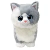 TY Beanie Boo Cat Grey – en vit & grå katt som vill bli klappad! H. 15,5 cm