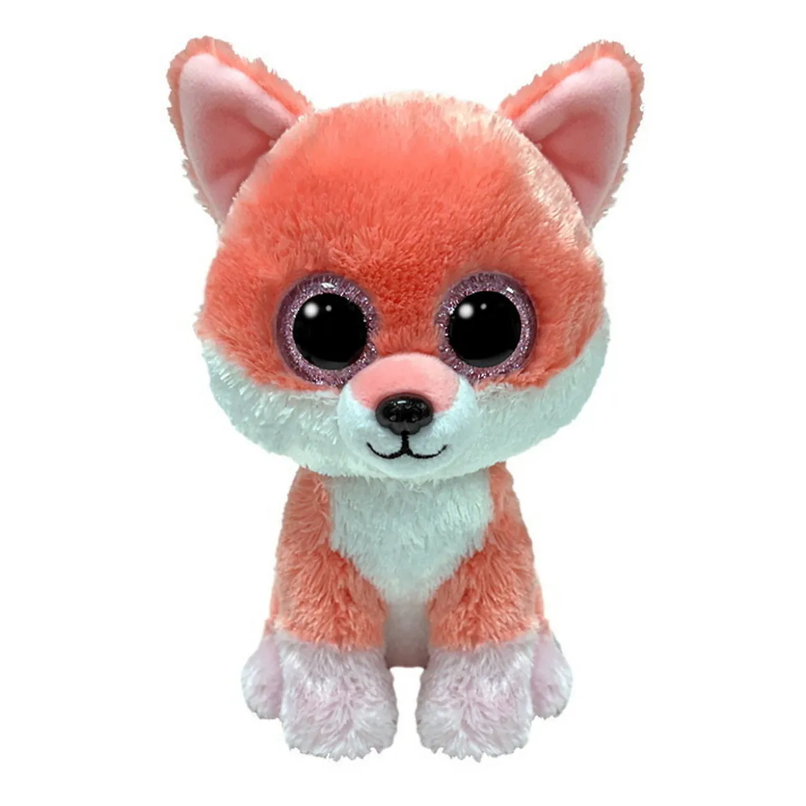TY Beanie Boo Vixen – den busiga lilla räven! H. 15,5 cm