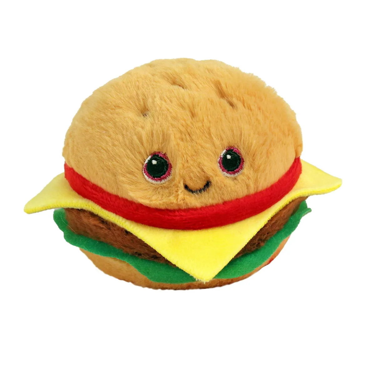 TY Beanie Bouncers Buns – hamburgaren Buns! Gosig, god och studsig! Ø7,5 cm